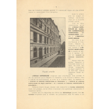 Ecole supérieure de Sciences commerciales, financières et consulaires St-Ignace. Anvers. Sous la direction de la Compagnie de Jésus. Année scolaire 1921-1922.