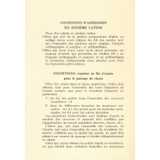 Programme des cours (humanités anciennes) Suivi dans les collèges dirigés par la Compagnie de Jésus (province méridionale de Belgique).