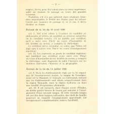Programme des cours (humanités anciennes) Suivi dans les collèges dirigés par la Compagnie de Jésus (province méridionale de Belgique).