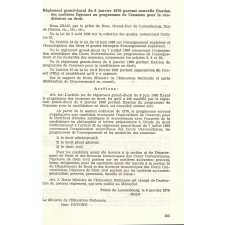 Recueil de législation. 1er fascicule 1970 (janvier-mai).