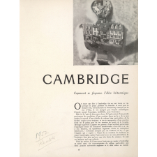 Cambridge. Comment se façonne l'élite britannique.