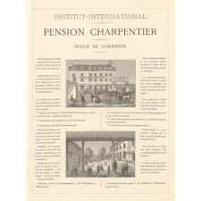Pension Charpentier. Institut-International. École de commerce.