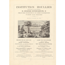 Institution Houllier. Répétitions du Lycée Condorcet.