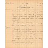 Vocabulaire et rédactions