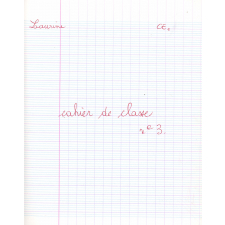 Cahier de classe