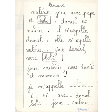 Cahier d'anglais