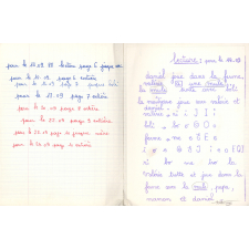 Cahier d'anglais