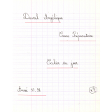 Cahier du jour