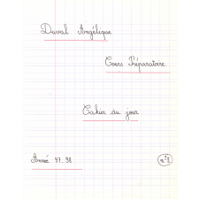 Cahier du jour