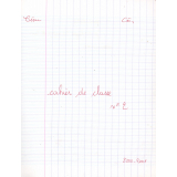 Cahier de classe