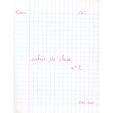 Cahier de classe