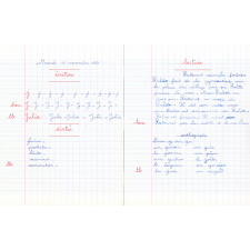 Cahier du jour