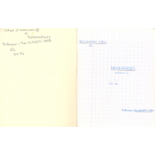 Cahier d'exercices de mathématiques