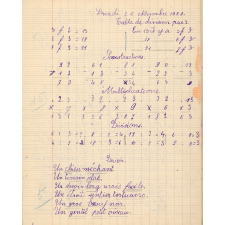 Cahier de devoirs quotidiens