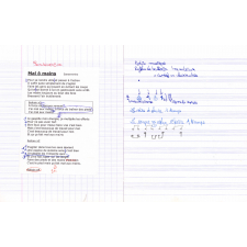 Cahier de musique et chant 6e