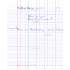 Cahier de leçon Éducation musicale