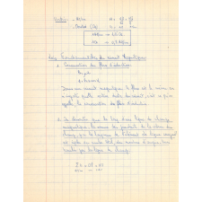 Cours d'Electricité