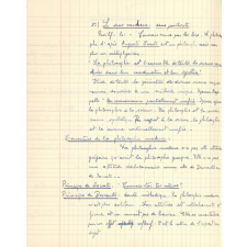 Cahier de Philosophie