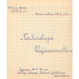 Technologie professionnelle