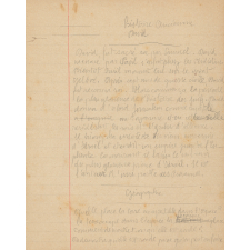 Cahier de Brouillon