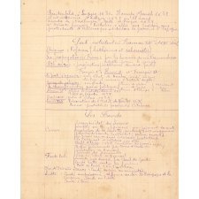 Cahier du jour