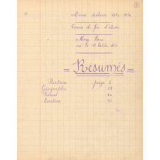 Résumés
