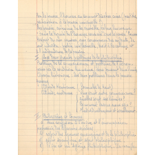 Cahier de Philosophie