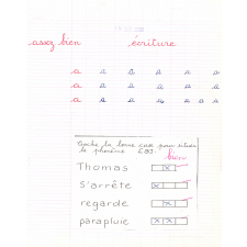 Cahier du jour 