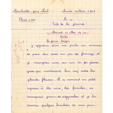 Cahier du jour n°10