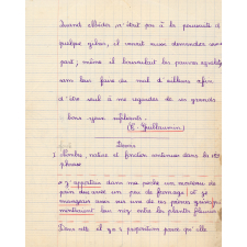 Cahier du jour n°10