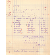 Cahier du jour n°2