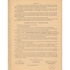 Collège communal de la ville d'Eu. Prospectus.