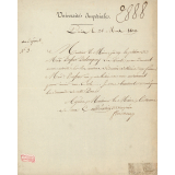 Pension dirigée par M. J.F. Sedail, Instituteur et professeur d'écriture, à Bordeaux. 