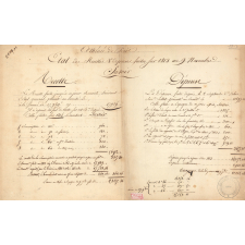 Athénée Royal de Paris. État des Recettes et Dépenses faites sur 1813 au 9 Novembre.