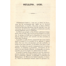 Prospectus de l'Institution d'Oullins. 