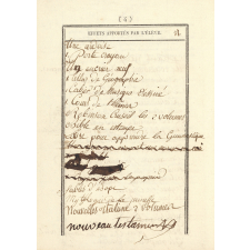 Carnet d'élève de l'Institution de Mont-Fleuri. 