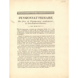 Pensionnat primaire des Frères de l'Instruction Chrétienne de Saint-Paul-trois-Châteaux. 