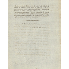 Extrait d'une Décision de Son Excellence le Grand Maître de l'Université, relative aux bureaux d'Administration des Collèges, formés en exécution du titre IV du Décret du 4 juin 1809.