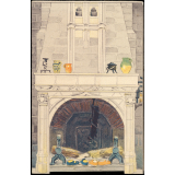 Carte publicitaire : Printemps