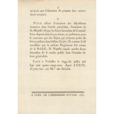 Règlement sur l'admission des élèves dans les Écoles Royales militaires.