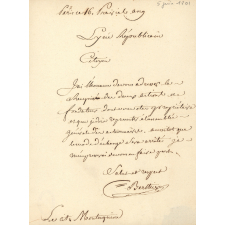 Lycée Républicain. Réimprimé de deux actions de Fondateur pour le baron Elisabeth-Pierre de Montesquiou. 