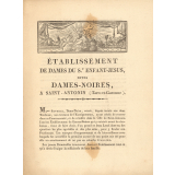 Établissement de Dames du St Enfant-Jésus, dites Dames-Noires, à Saint-Antonin (Tarn-et-Garonne).