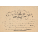 Institution pour les Demoiselles de Mme Cessac à Bordeaux. 