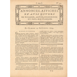 Ouverture par Mr Sellier d'une Ecole des Sciences et des Arts à Amiens. 