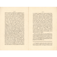 Prospectus de deux Maisons d'éducation, fondées par l'Association Paternelle des Chevaliers de l'ordre royal et militaire de Saint-Louis et du mérite militaire.
