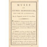 Musée de jeunes Demoiselles. 