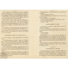 Institution Préparatoire aux Écoles Polytechnique, Militaire, à la Marine et aux Eaux et Forêts, dirigée par M. Laville.