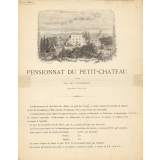 Pensionnat du Petit-Château.