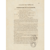 Collège de Vendôme. Conditions de la pension.