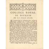 Collège royal de Bourbon de la ville d'Aix.